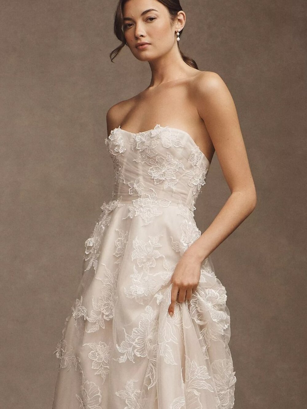 Watters Arien Wedding Gown Size 6 & 14 - Picture 5 of 16